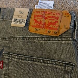501 Levi’s jeans. Light gray size 32 x 32
